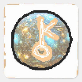 Chiron Day Vierkante Sticker