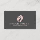 Chiropodist Foot Massage Practitioner Visitekaartje (Voorkant)