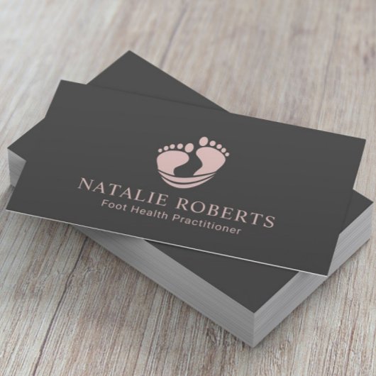 Chiropodist Foot Massage Practitioner Visitekaartje