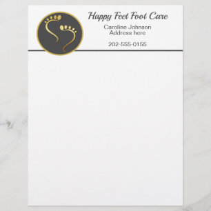 Chiropodist Podiatrist Pedicure Voet Care Letter