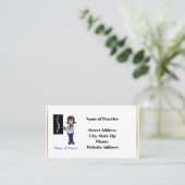 Chiropracter Carte de visite (Debout devant)