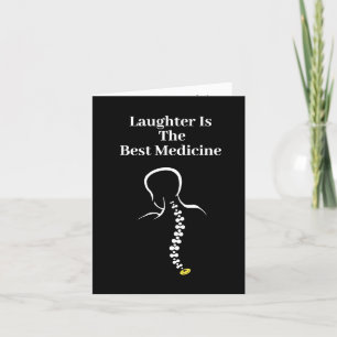Chiropracteur Funny Bone Carte de remerciements