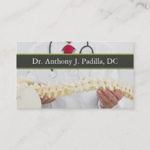 CHIROPRACTEUR Professionnel ET Carte de visite DE