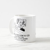 Chiropracteur Promotionnel Café Mug (Devant gauche)