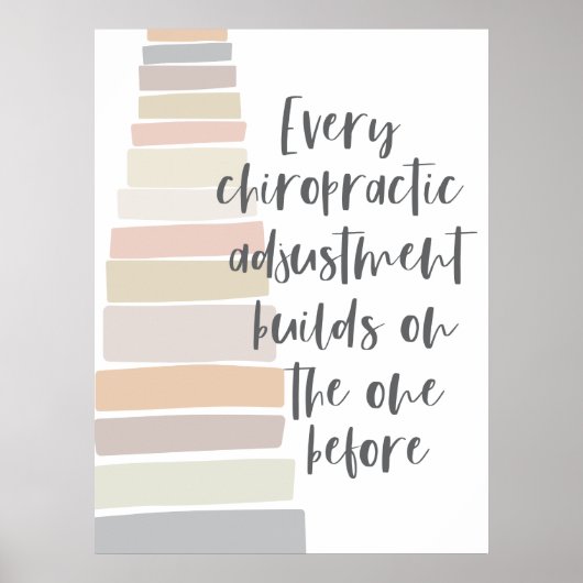 Chiropractic Adjustment Poster, Chiropractic  Poster (Voorkant)