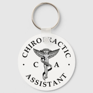 Chiropractic Assistant Logo Sleutelhanger