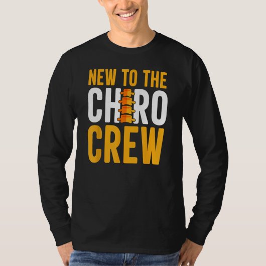 Chiropractic Chiro Crew Chiropractor Assistant Gra T-shirt (Voorkant)