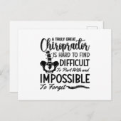 Chiropractic Chiro Spine Truly Great Chiropractor Briefkaart (Voorkant / Achterkant)