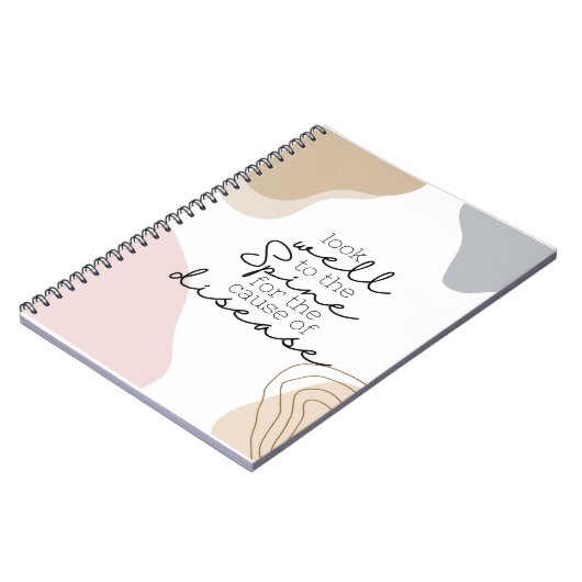 Chiropractic, Chiropractor, Photo Notitieboek (Linkerzijde)