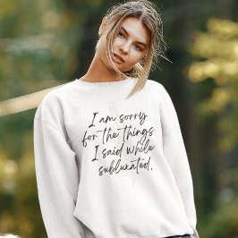 Chiropractic Creweck, Chiropractic Gift Trui