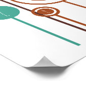 Chiropractic Daisies Poster (Hoek)