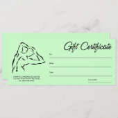 Chiropractic Gift-certificaten (Voorkant / Achterkant)