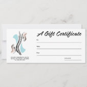 Chiropractic Gift-certificaten (Voorkant)
