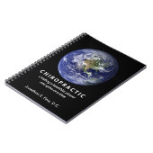 Chiropractic Healthier Planet Notebook Notitieboek (Linkerzijde)