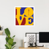 Chiropractic Love Poster (Thuiskantoor)