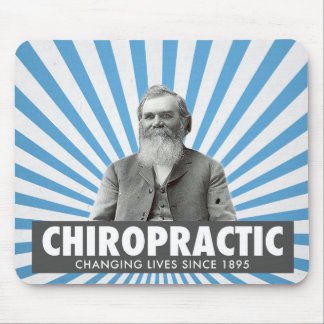 Chiropractic mousepad - D.D. Palmer Muismat