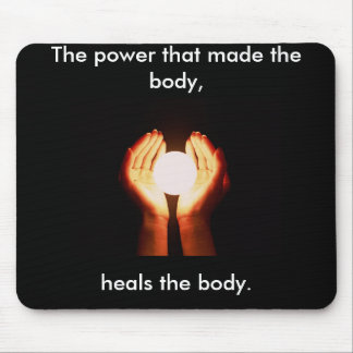 Chiropractic Mousepad "The Power" Muismat