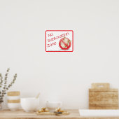 Chiropractic No SubluxZone Wall Sign Poster (Keuken)