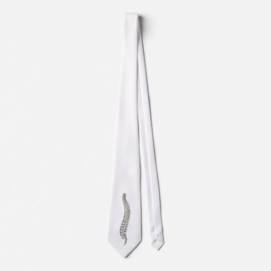 Chiropractic Spine Necktie Stropdas (Voorkant)