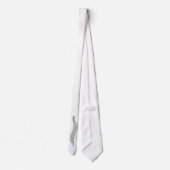 Chiropractic Spine Necktie Stropdas (Achterkant)