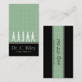 Chiropractie et carte de visite Médicale de (Devant / Derrière)