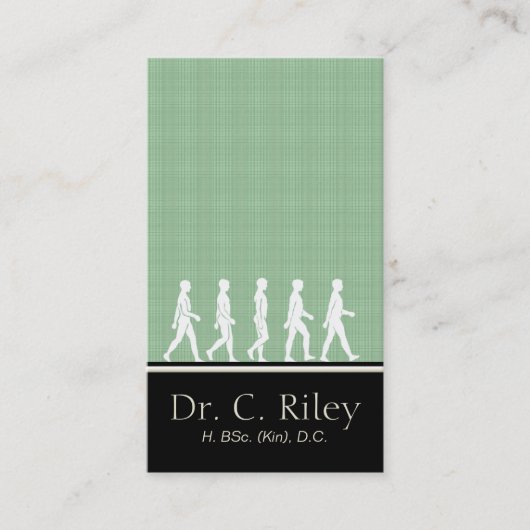 Chiropractie et carte de visite Médicale de (Devant)