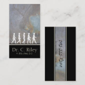 Chiropractie et carte de visite Médicale de (Devant / Derrière)