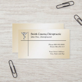 Chiropractie Visitekaartje