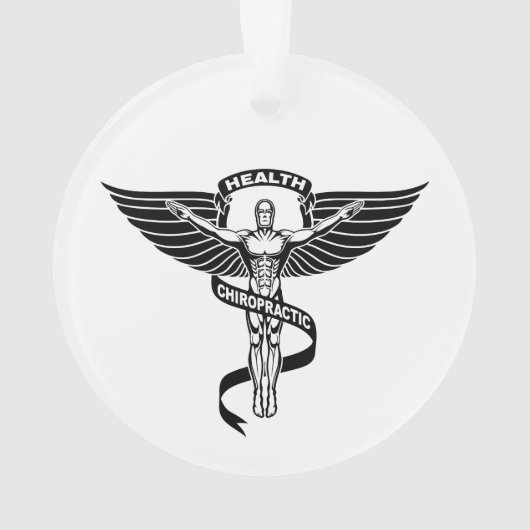 Chiropractisch Afstuderen | Pensionering Ornament (achterkant)