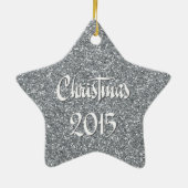 Chiropractisch/Chiropractor-kerstsierente Keramisch Ornament (Achterkant)