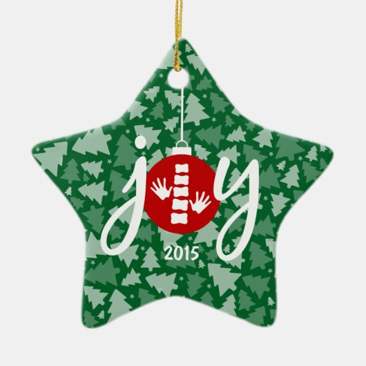 Chiropractisch kerstcollecteerbaar sieresje keramisch ornament (Voorkant)