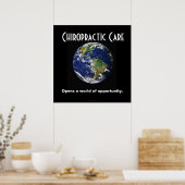 Chiropractisch Poster: Opens a World of Opportunit Poster (Keuken)