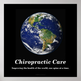 Chiropractisch Poster: Verbetering van de gezondhe Poster