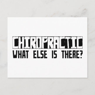 Chiropractisch wat er nog meer is? briefkaart