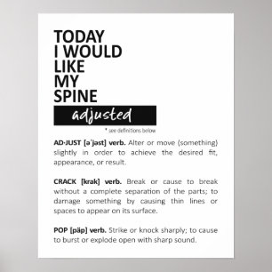 Chiropractische Kunst, Chiropractische Poster, Chi Poster