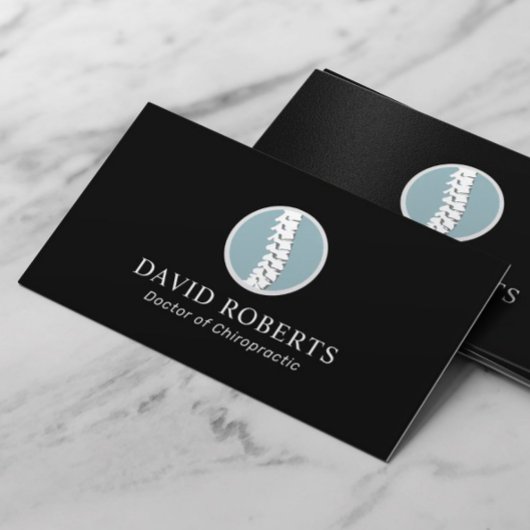 Chiropractische Logo Professional Visitekaartje