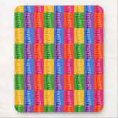 Chiropractische Pop Art Mousepad Muismat (Voorkant)