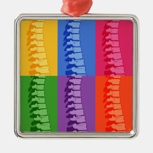 Chiropractische Pop Art Ornament (Voorkant)