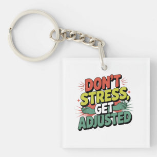 Chiropractische Stressverlichtingsrugaanpassing Ge Sleutelhanger