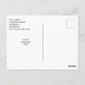 Chiropractische Valentijnsdag, Chiropractic, Chiro Briefkaart (Achterkant)