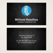 Chiropractor | Anatomie met rugbeenderen Visitekaartje (Voorkant /achterkant)