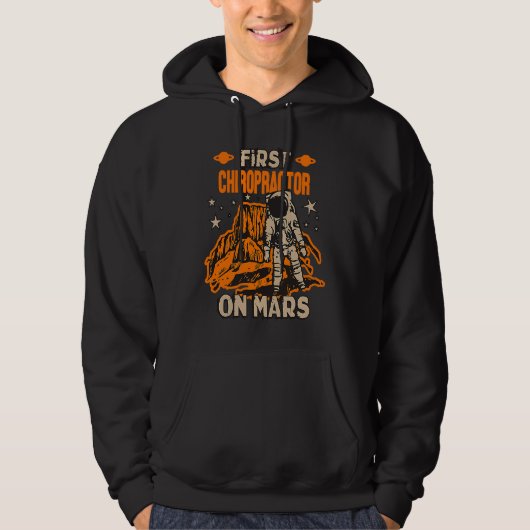 Chiropractor Astronaut Hoodie (Voorkant)