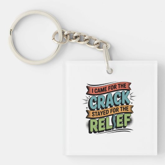 Chiropractor Back Relief Funny Gift Sleutelhanger (voorkant)