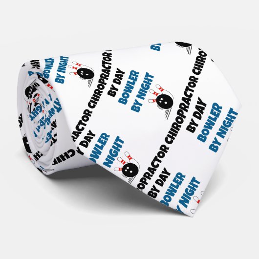 Chiropractor Bowler Stropdas (Opgerold)