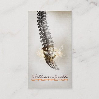 Chiropractor Business Card Visitekaartje