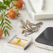 Chiropractor Chick Sleutelhanger (Zijkant)