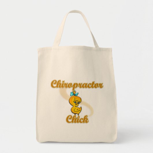 Chiropractor Chick Tote Bag (Voorkant)