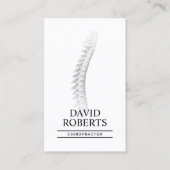 Chiropractor Chiropractic Spine Adjust Therapist Visitekaartje (Voorkant)