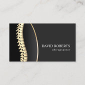 Chiropractor Chiropractic Spine Adjust Therapist Visitekaartje (Voorkant)