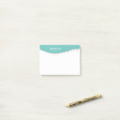 Chiropractor Chiropractic Spine Health Blauwgroen Post-it® Notes (Op bureau)